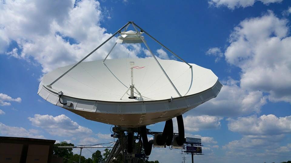 Large Satellite Dish